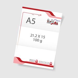 تحریر 100 گرمی  A5 واقعی