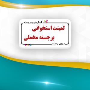 لمینت برجسته مخملی ( استخوانی مخملی + یووی برجسته ) بزرگ